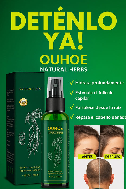 DETÉN LA CAÍDA DE CABELLO CON OUHOE